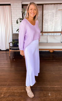 Thumbnail for Keeley Knit Jumper - Lilac