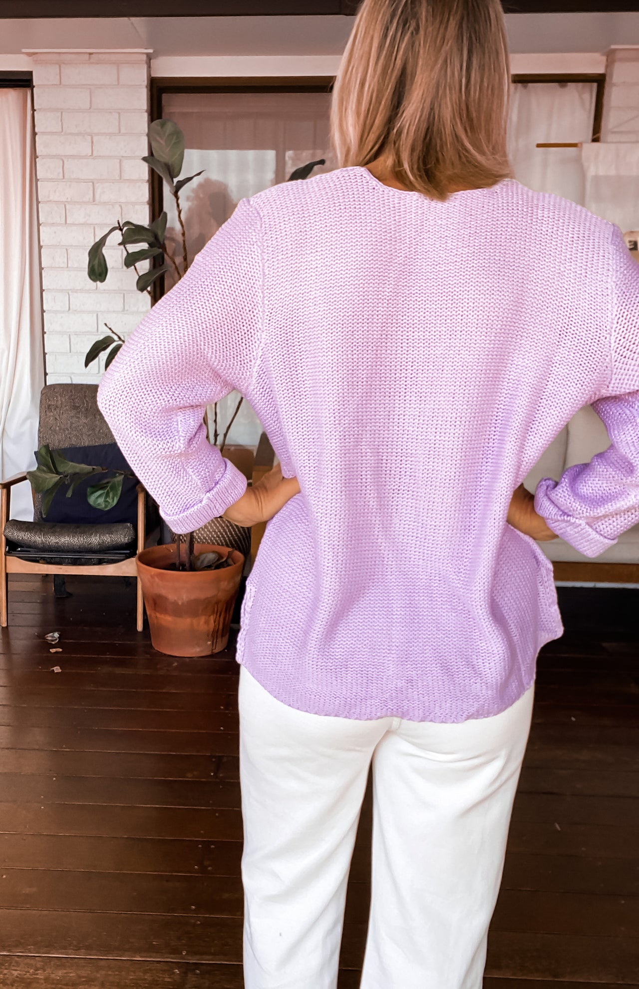 Keeley Knit Jumper - Lilac